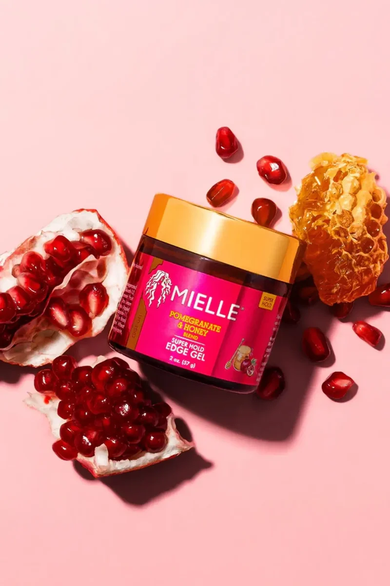 MIELLE POMEGRANATE & HONEY SUPER HOLD EDGE GEL 2oz