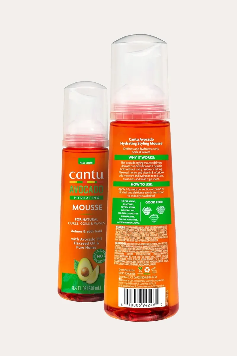 CANTU AVOCADO HYDRATING STYLING MOUSSE 8.4oz