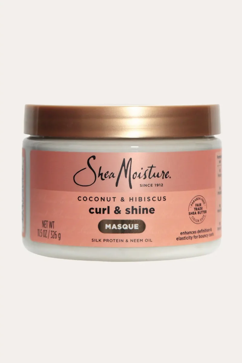 SHEA MOISTURE COCONUT & HIBISCUS HAIR MASK 11.5oz