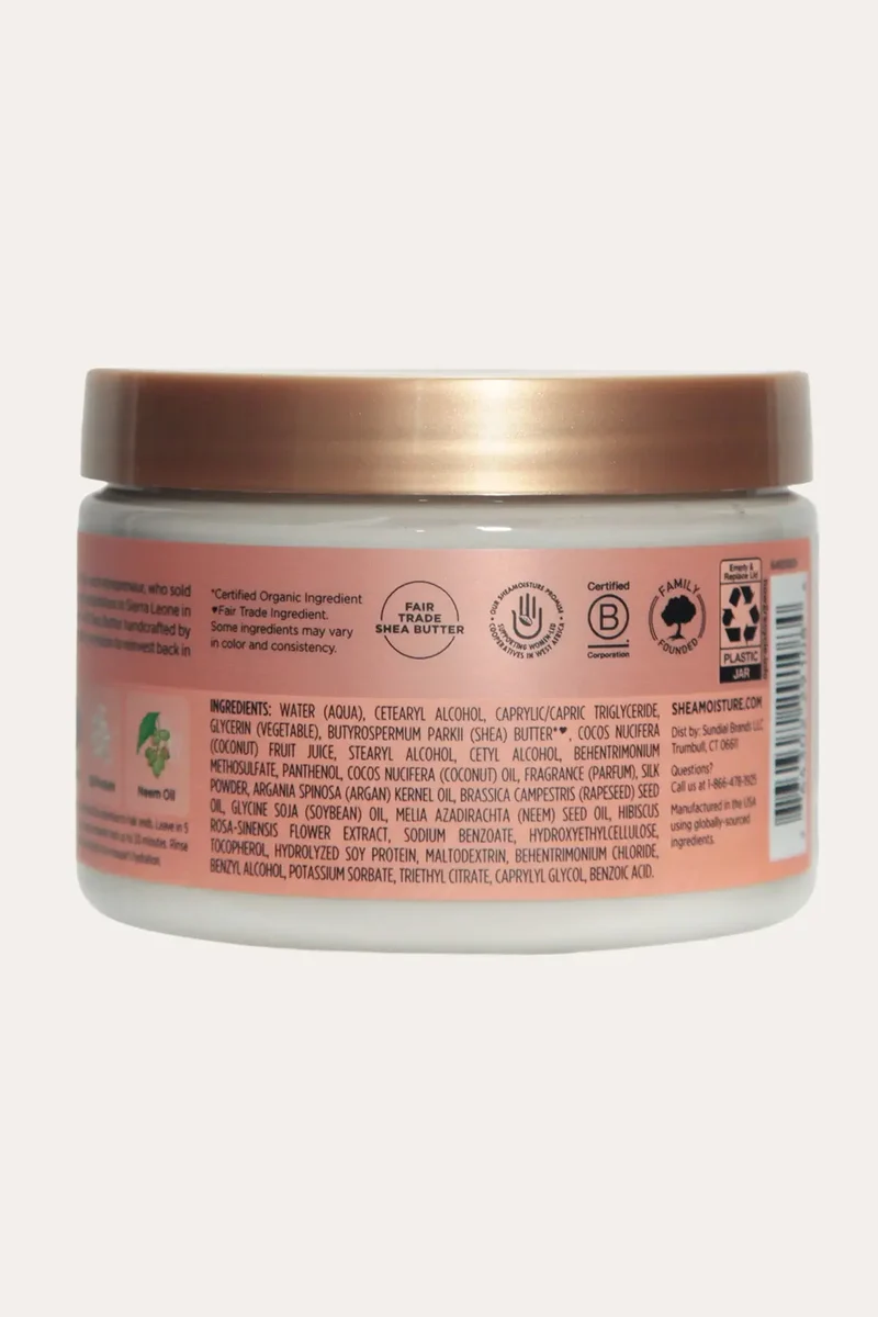 SHEA MOISTURE COCONUT & HIBISCUS HAIR MASK 11.5oz