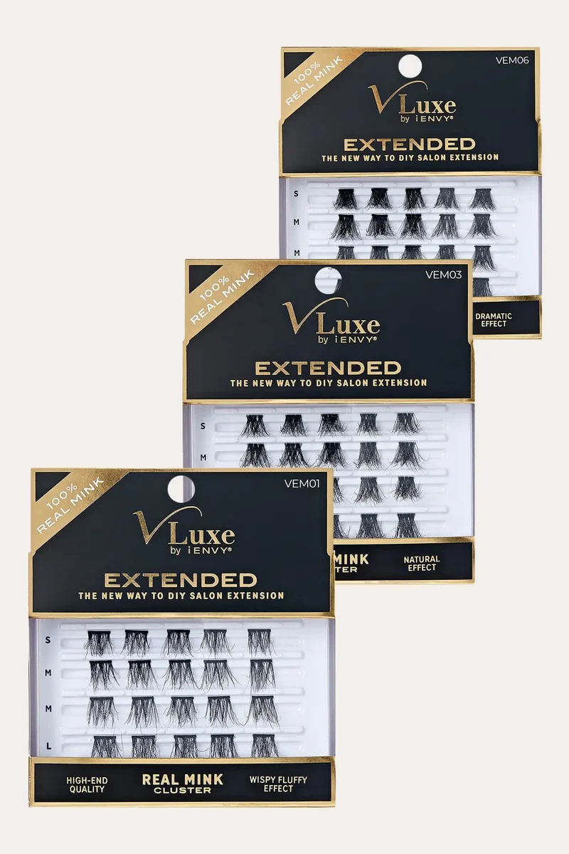 V LUXE BY I ENVY EXTENDED REAL MINK LASH