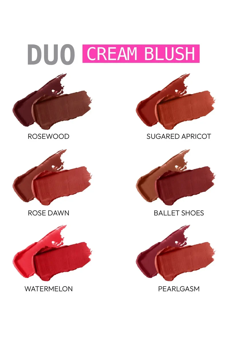 RUBY KISSES DUO CREAM BLUSH