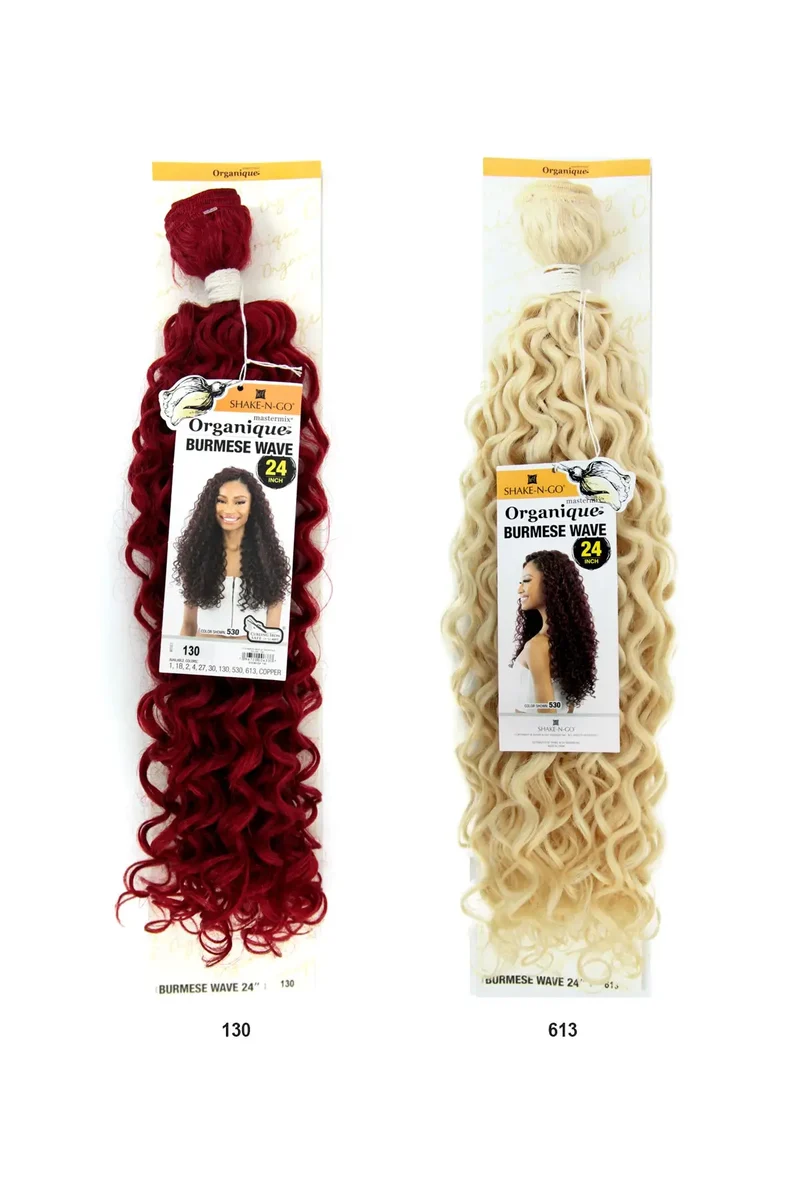SHAKE N GO ORGANIQUE MASTERMIX - BURMESE WAVE 24"