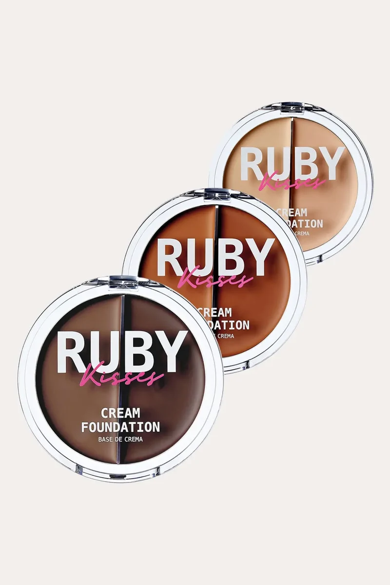 RUBY KISSES 3D FACE CREATOR DUO CREAM FOUNDATION