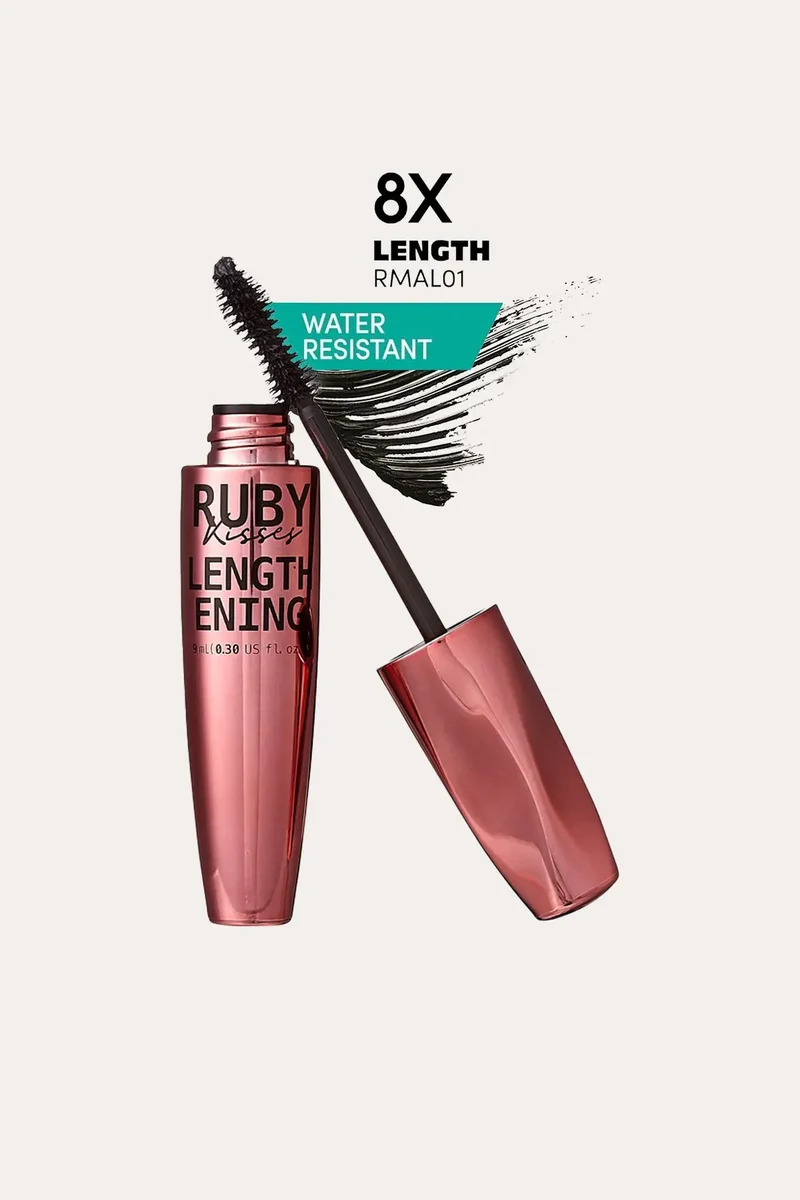 RUBY KISSES LENGTHENING MASCARA