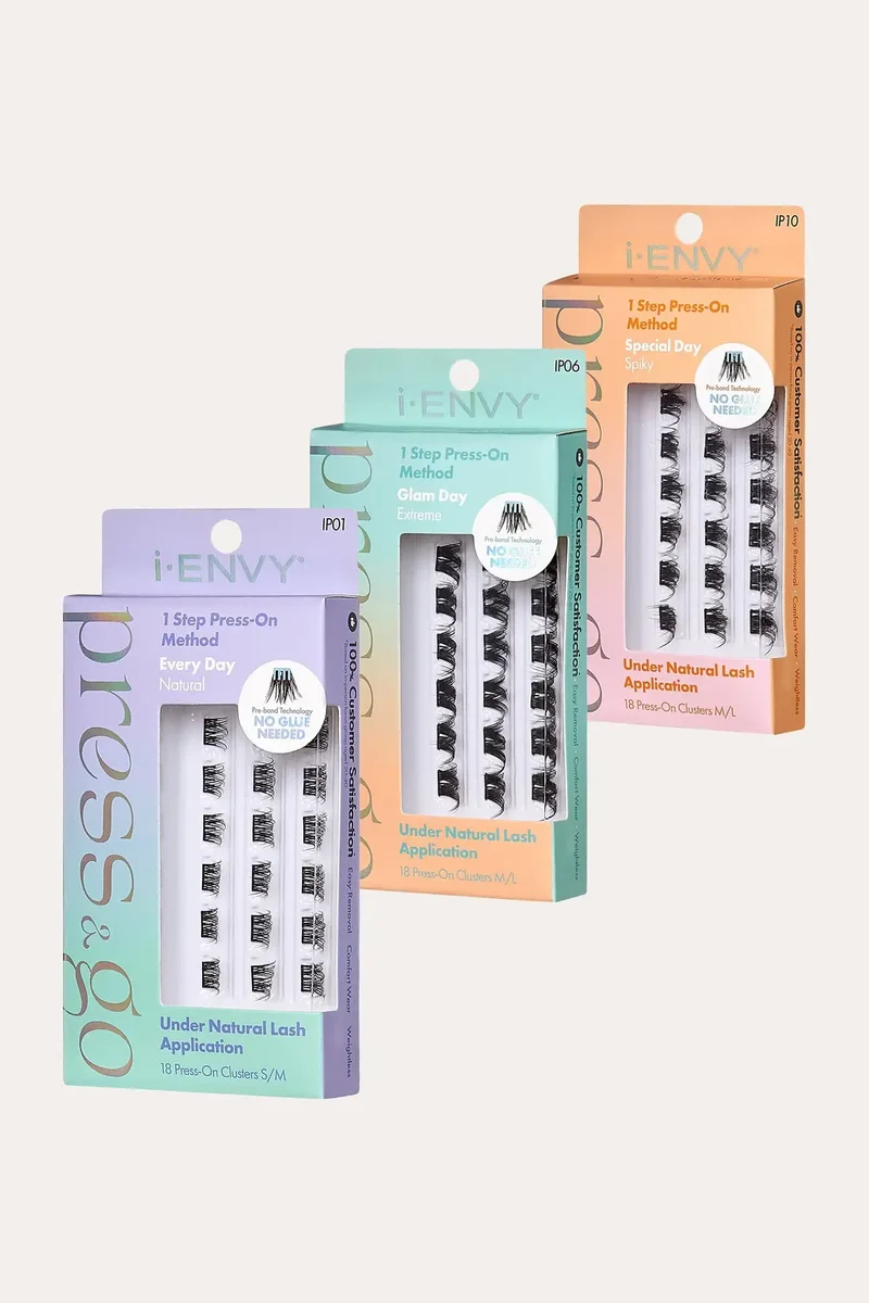 I ENVY PRESS & GO PRESS-ON CLUSTERS