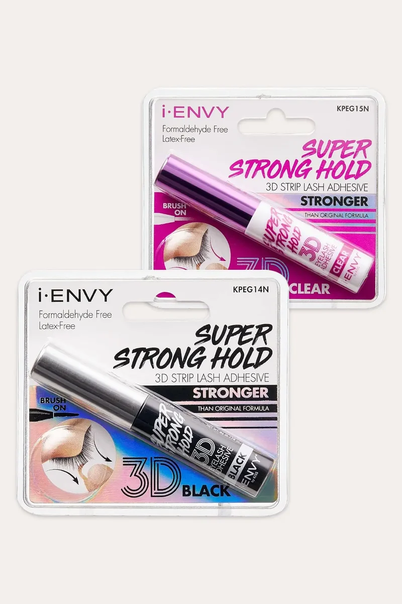 I ENVY BY KISS SUEPR STRONG HOLD 3D STRIP LASH ADHESIVE