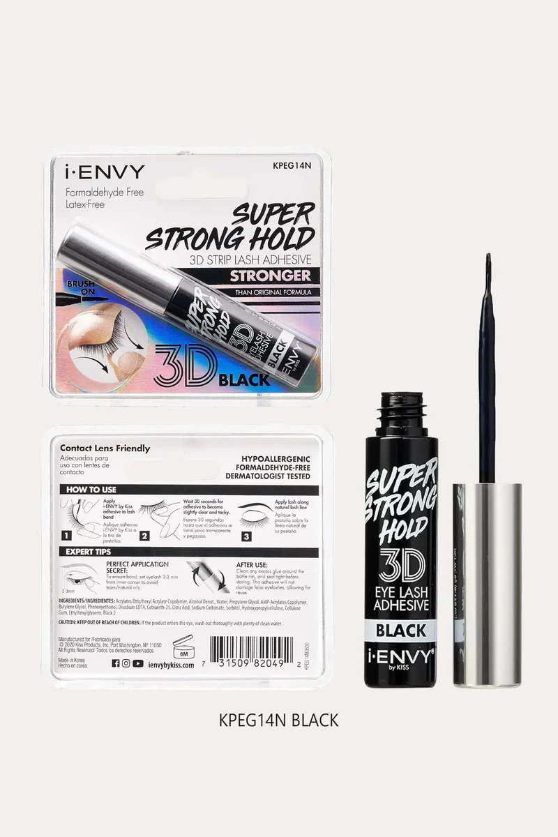 I ENVY BY KISS SUEPR STRONG HOLD 3D STRIP LASH ADHESIVE