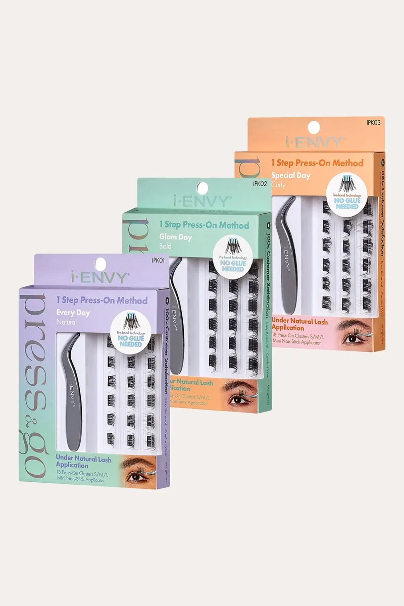 I ENVY PRESS & Go SELF ADHESIVE EYELASHES KIT