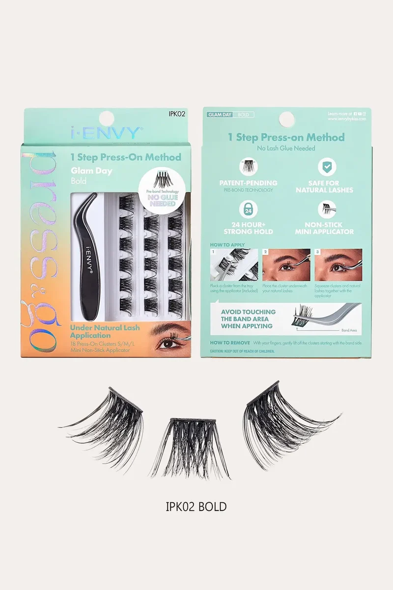 I ENVY PRESS & Go SELF ADHESIVE EYELASHES KIT