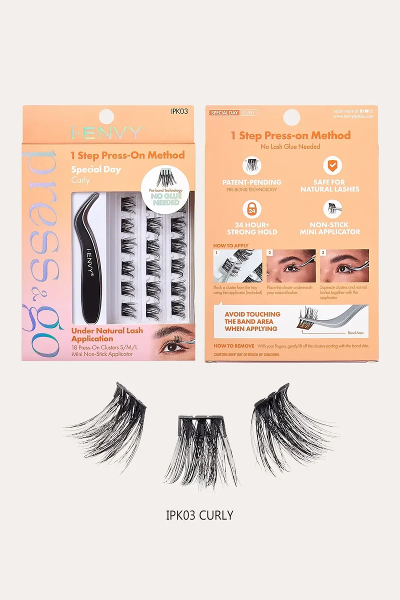 I ENVY PRESS & Go SELF ADHESIVE EYELASHES KIT