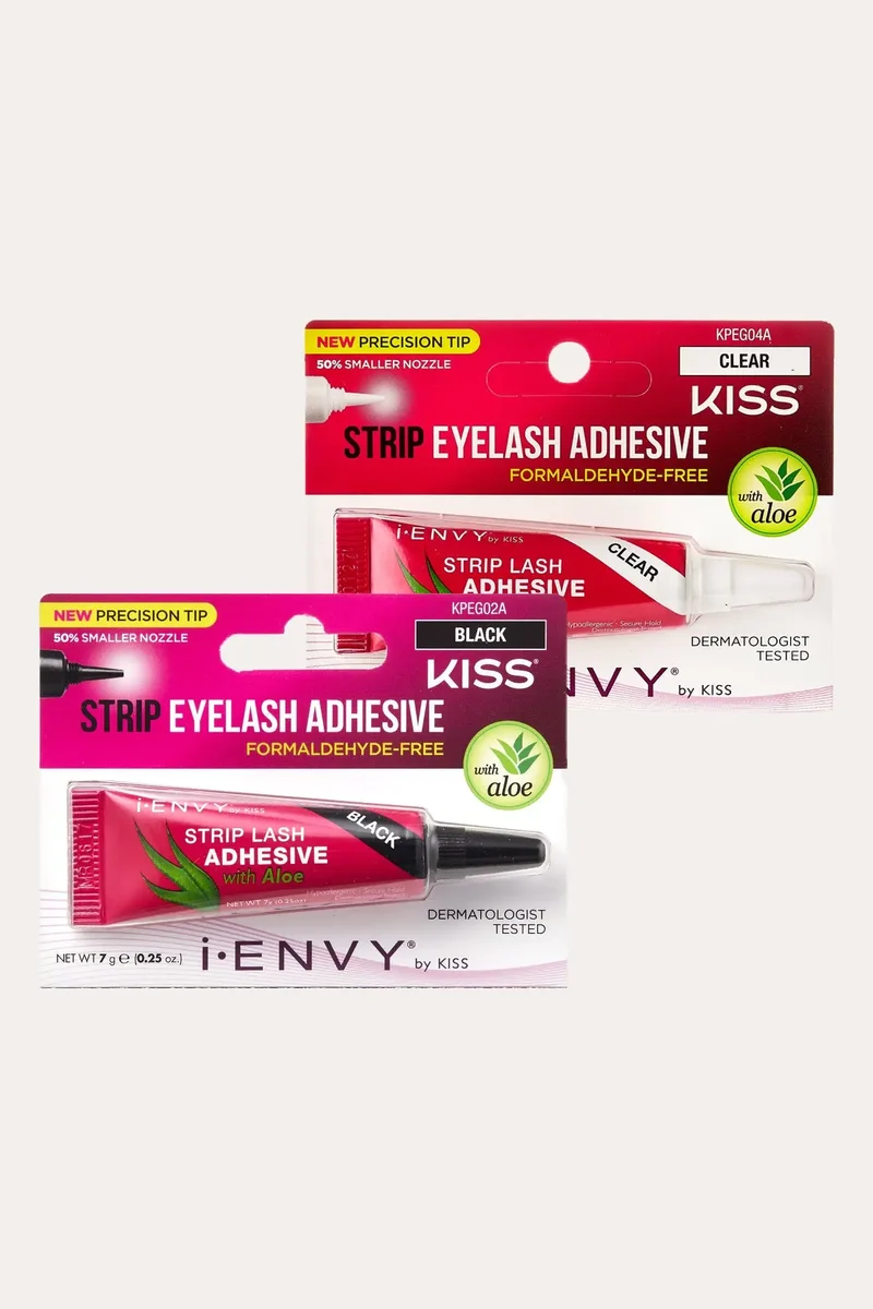 I ENVY BY KISS ALOE INFUSED STRIP EYELASH ADHESIVE