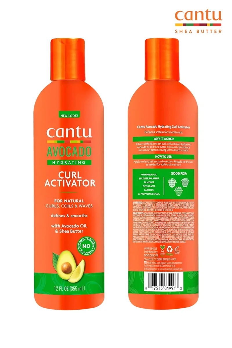 CANTU AVOCADO HYDRATING CURL ACTIVATOR CREAM 12oz