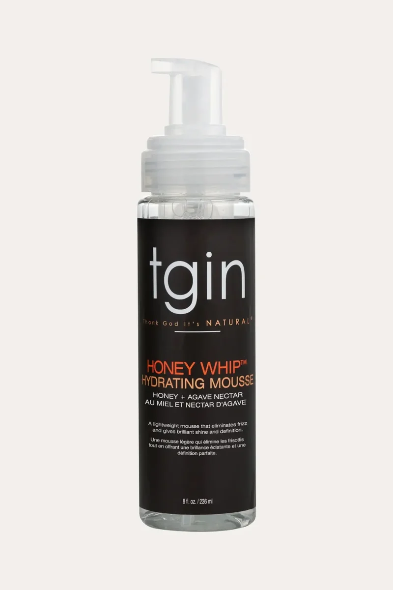 TGIN HONEY WHIP HYDRATING HAIR MOUSSE 8oz