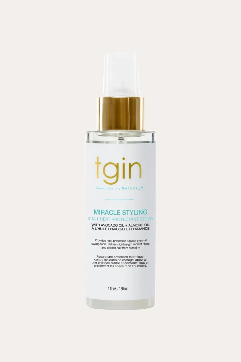 TGIN MIRACLE STYLING 3-N-1 HEAT PROTECT SPRAY 4oz