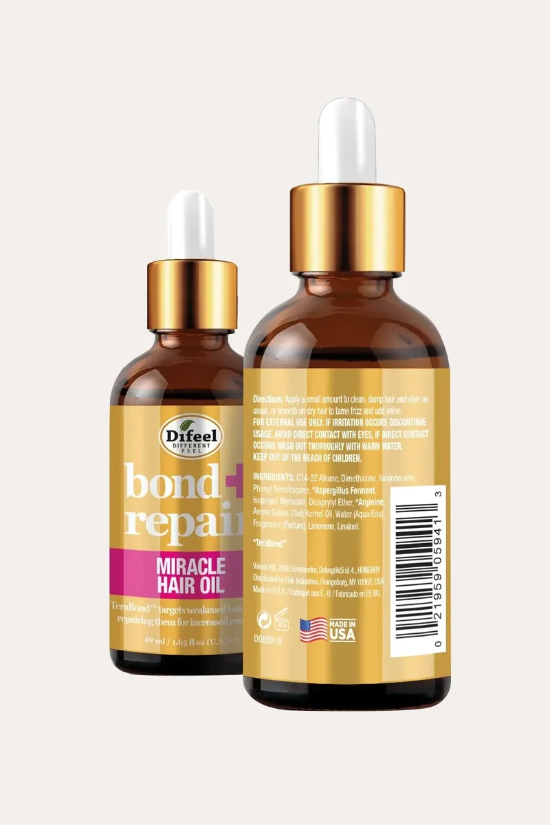 DIFEEL BOND + REPAIR MIRACLE HAIR OIL 1.65oz