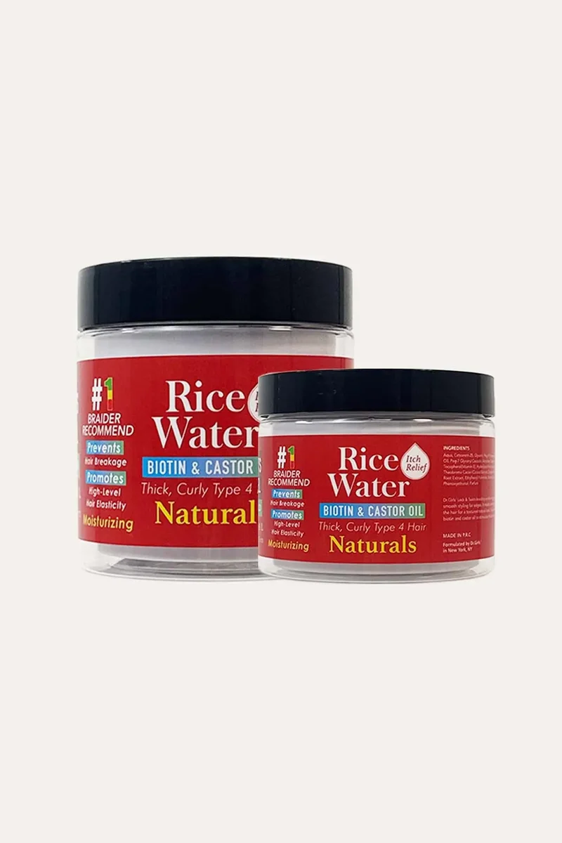 DR.GIRLS RICE WATER BRAIDING GEL - BATANA OIL