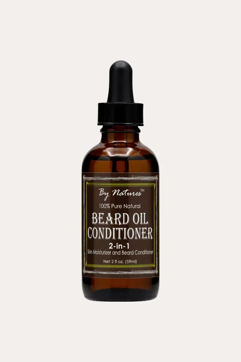 BY NATURES BEARD OIL CONDITIONER 2-IN-1 2oz