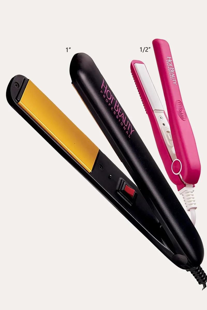 HOT BEAUTY FLAT IRONS 2 IN VALUE PACK HFID01N