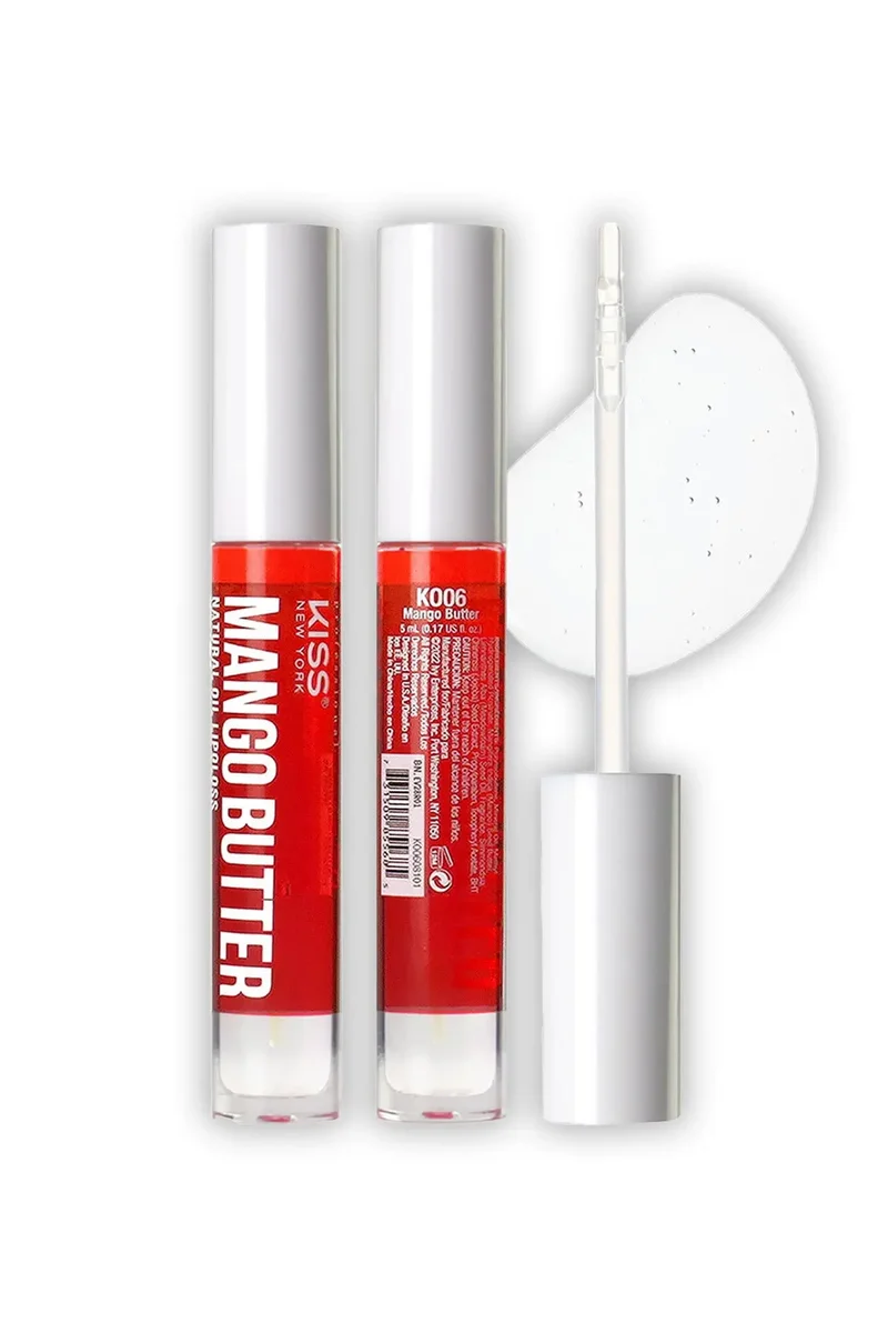 KISS NEW YORK PRO NATURAL OIL LIPGLOSS COLLECTION