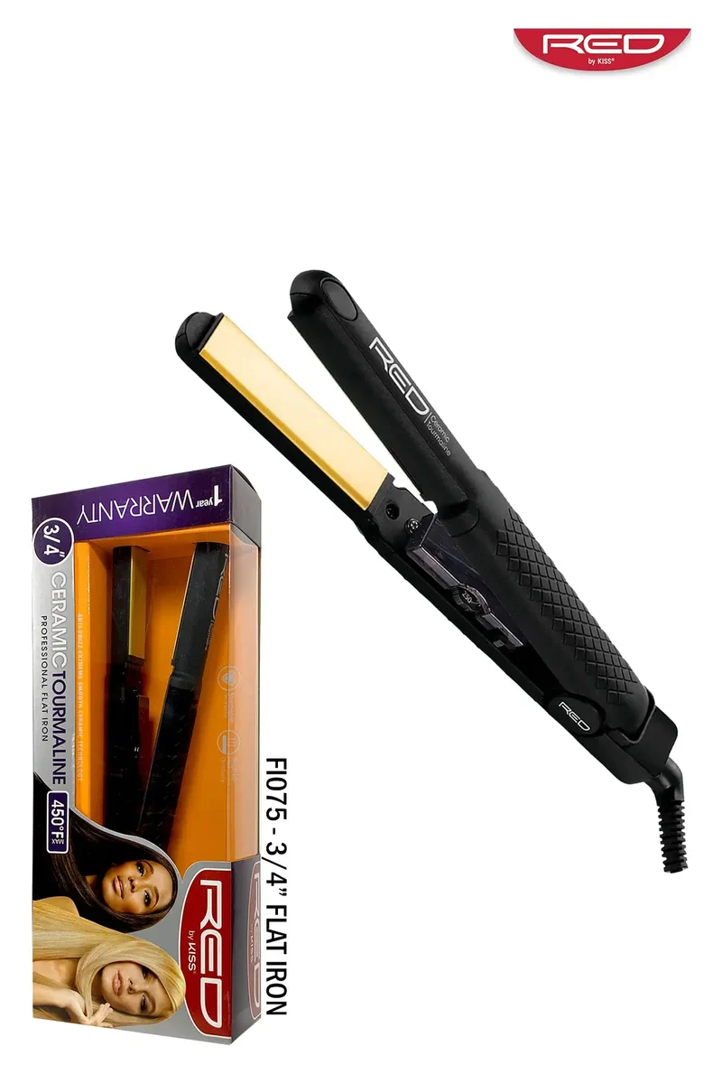 RED BY KISS CERAMIC FLAT IRON