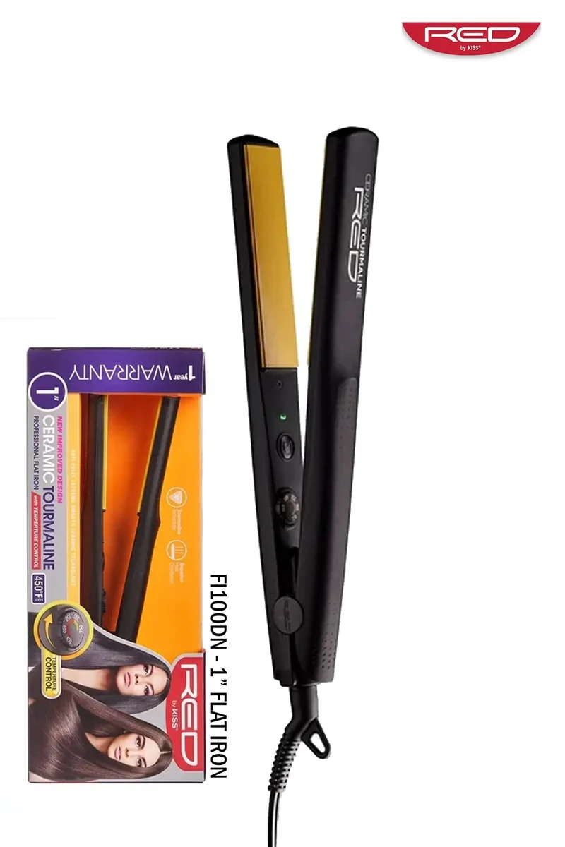 RED BY KISS CERAMIC FLAT IRON