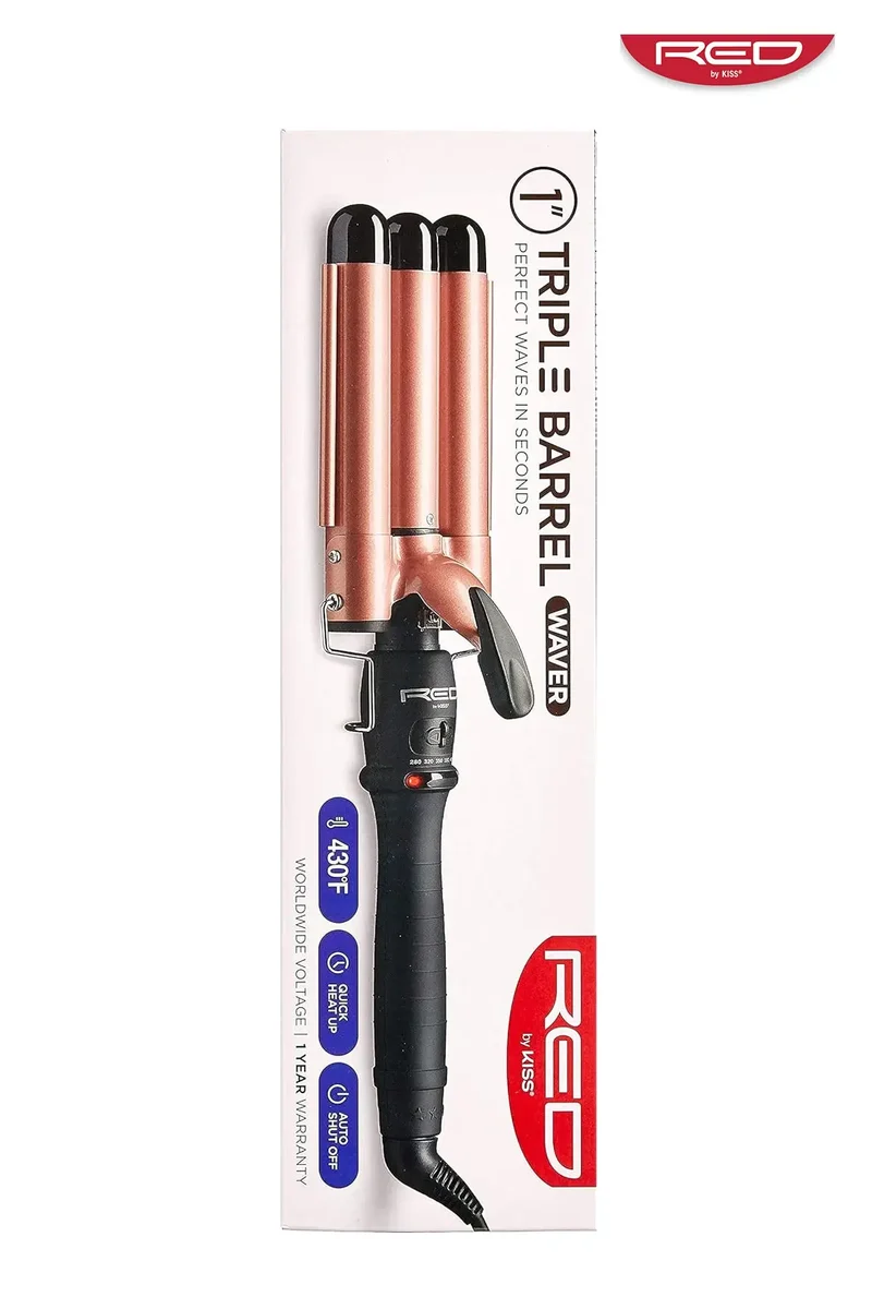 RED BY KISS TRIPLE BARREL WAVER CIT100