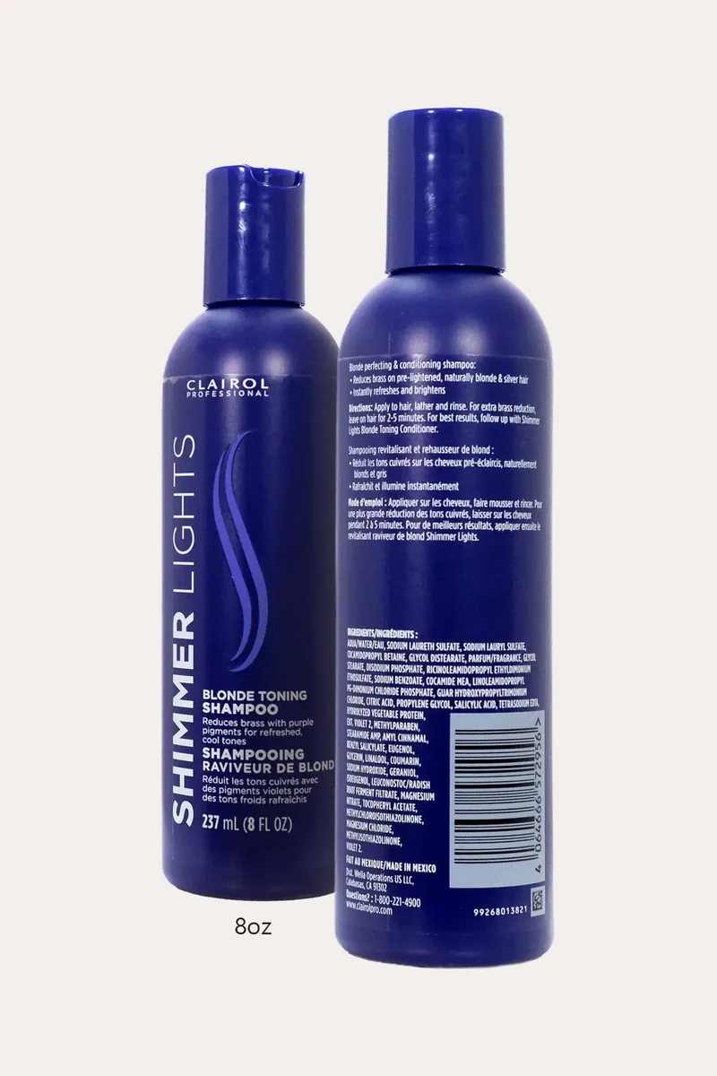 SHIMMER LIGHTS BLONDE TONING SHAMPOO