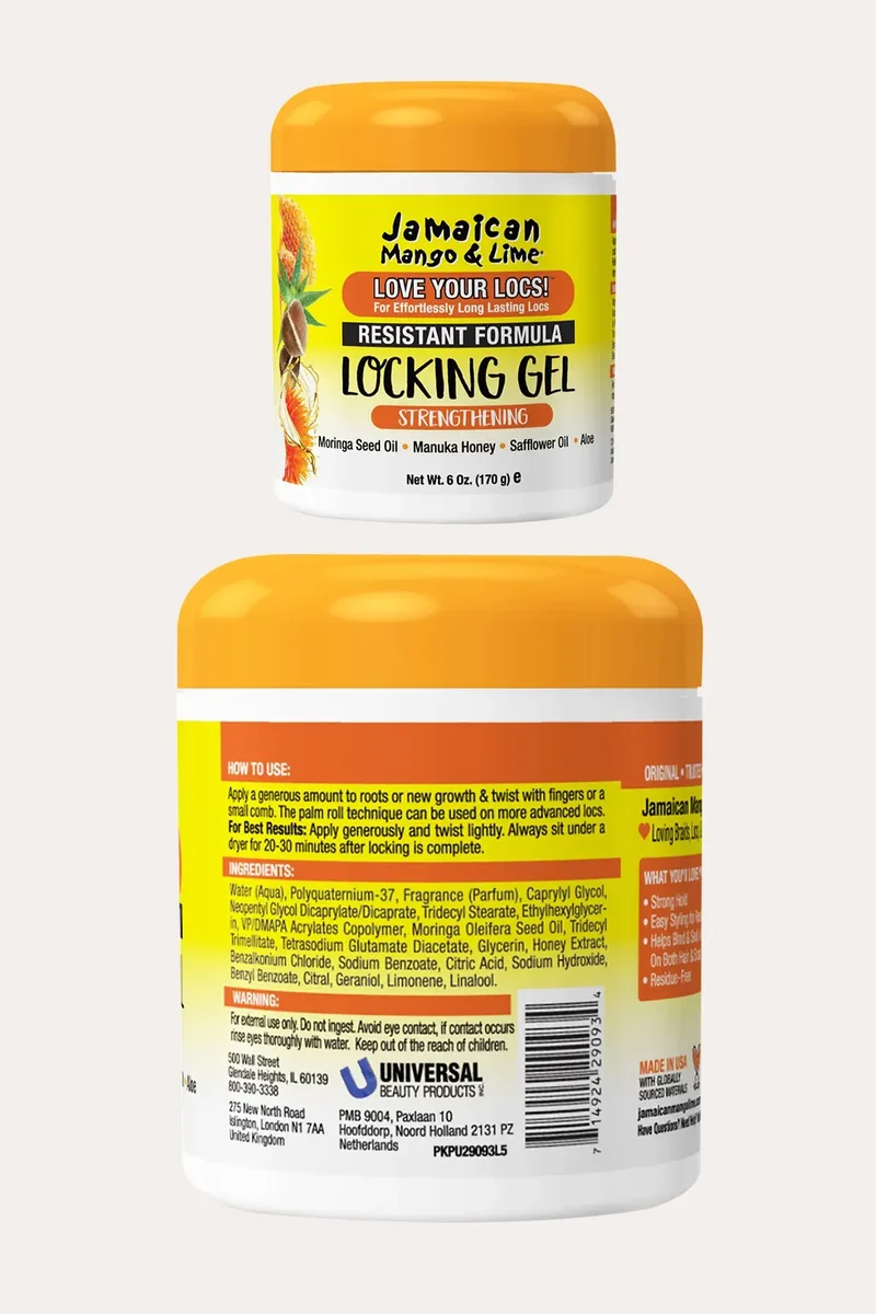JAMAICAN MANGO & LIME RESISTANT FORMULA LOCKING GEL 6oz