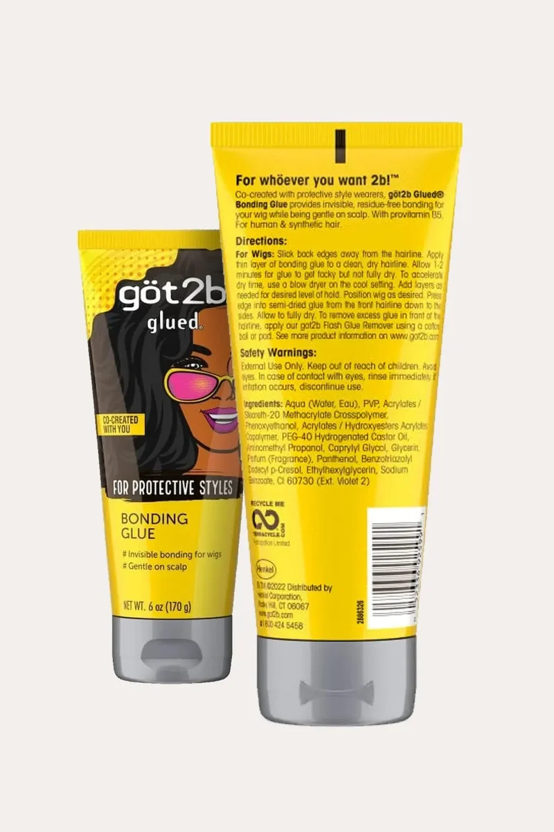 GOT2B GLUED BONDING HAIR GEL 6oz