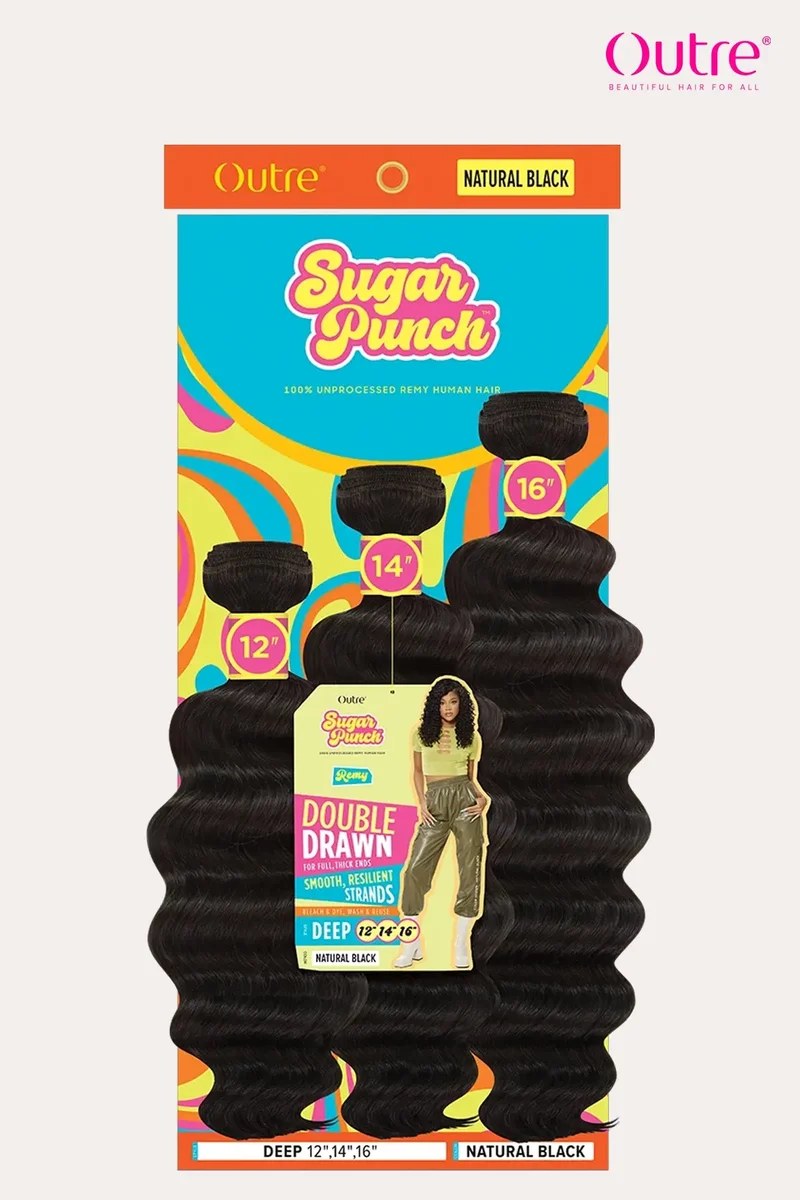OUTRE SUGAR PUNCH - DEEP CURL MULTI 3PCS