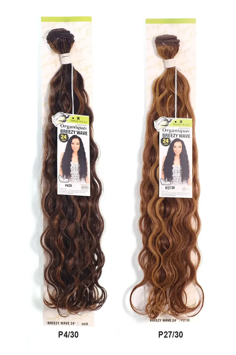 SHAKE N GO ORGANIQUE WEAVE BREEZY WAVE 24"