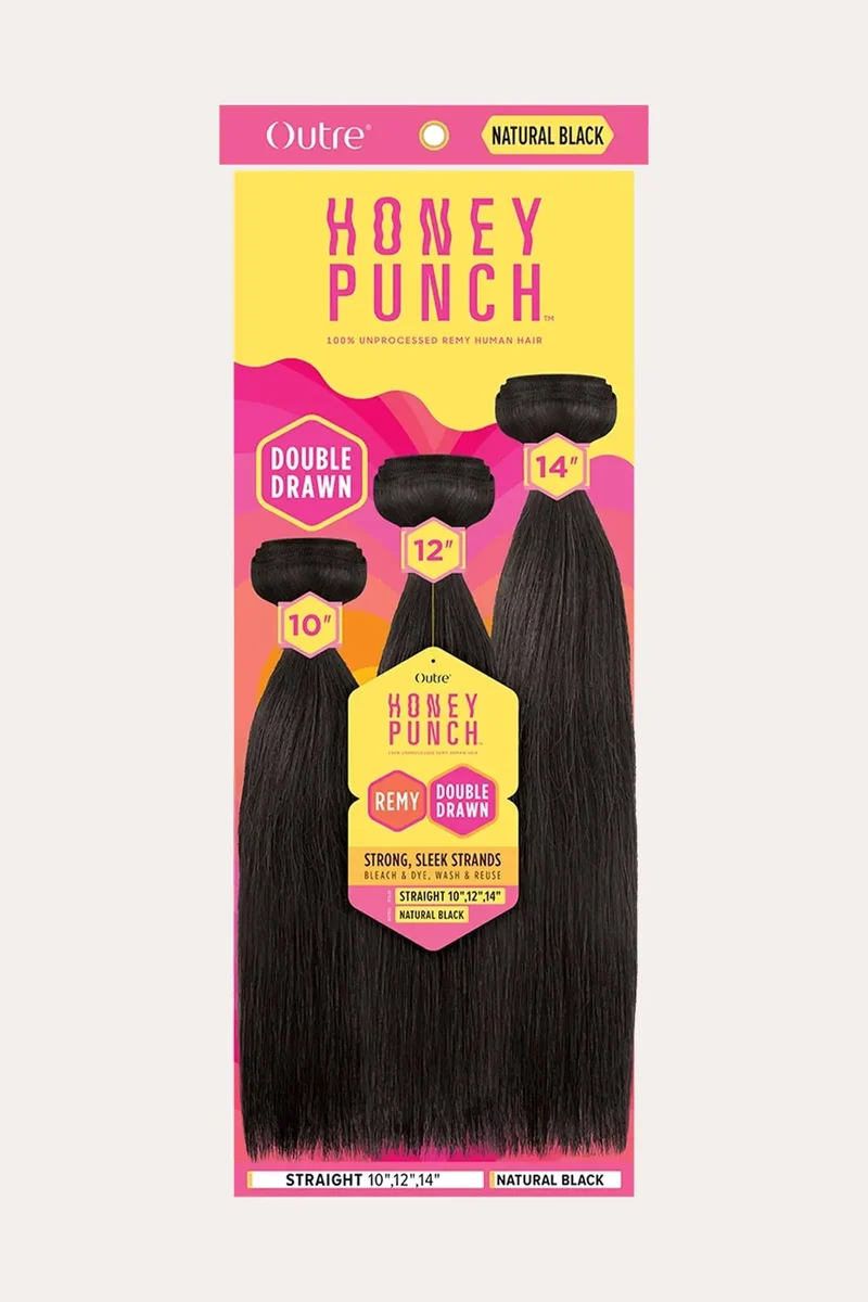 OUTRE HONEY PUNCH UNPROCESSED HUMAN HAIR - STRAIGHT MULTI