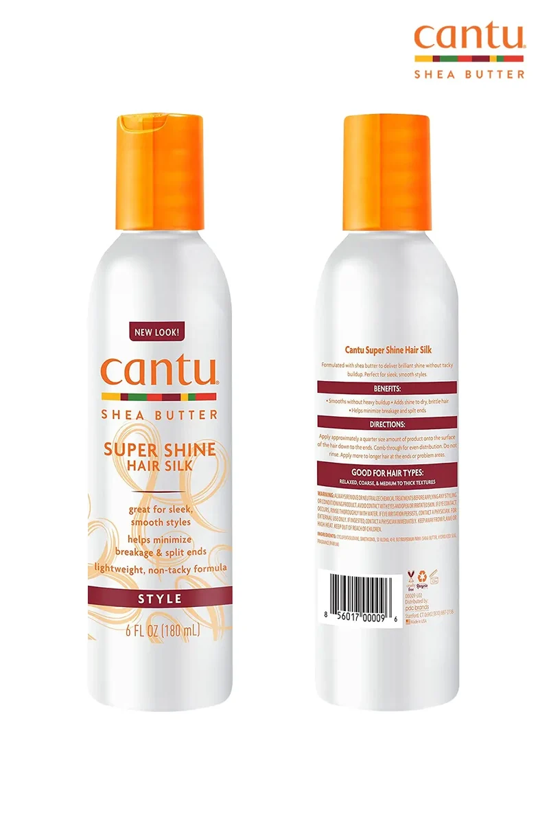 CANTU SHEA BUTTER SUPER SHINE HAIR SILK 6oz