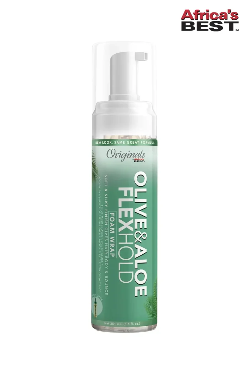AFRICA'S BEST OLIVE OIL FOAM WRAP LOTION 8.5oz