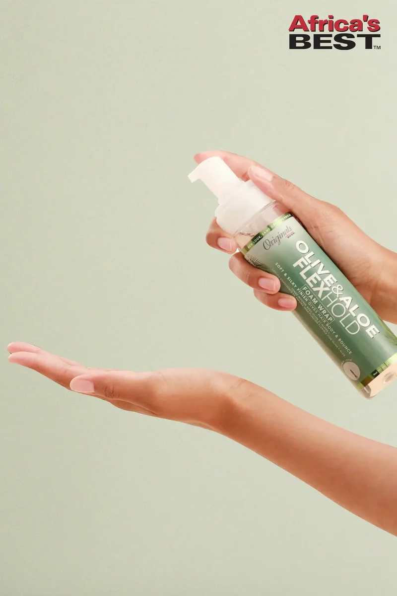 AFRICA'S BEST OLIVE OIL FOAM WRAP LOTION 8.5oz