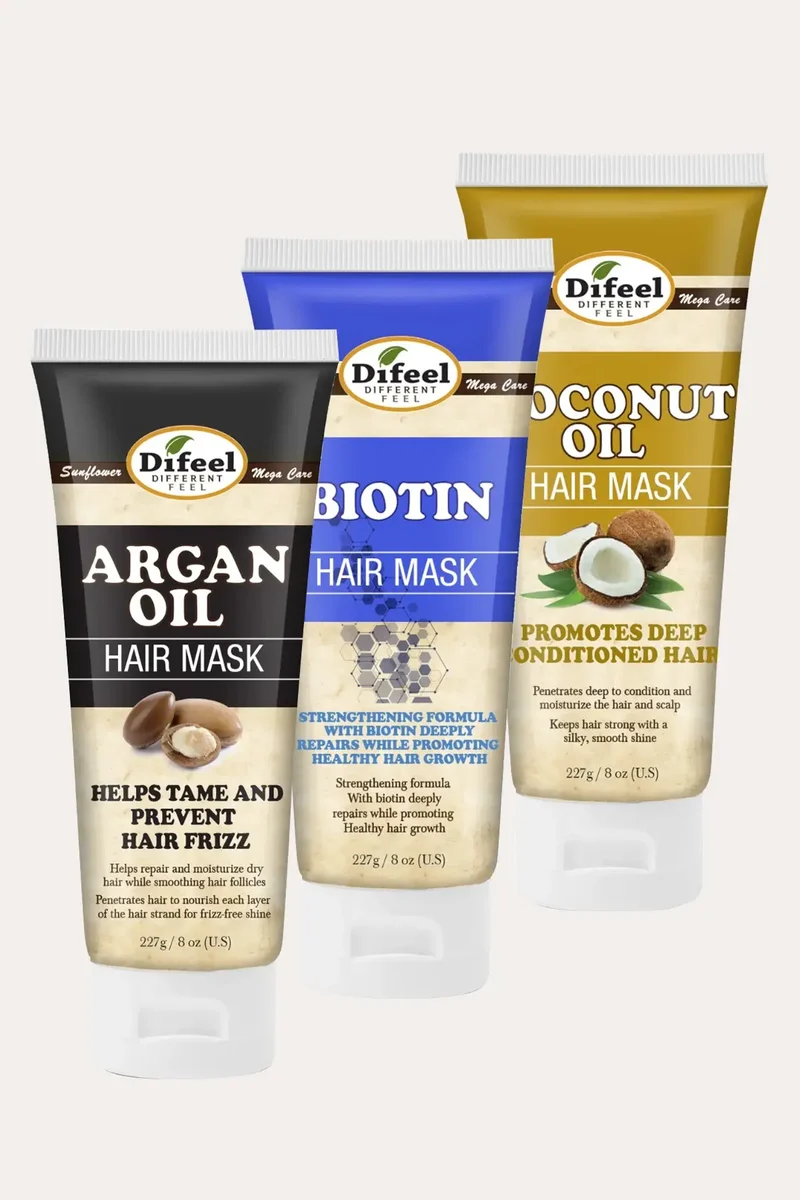 DIFEEL PREMIUM HAIR MASK 8oz | For Dry Hair