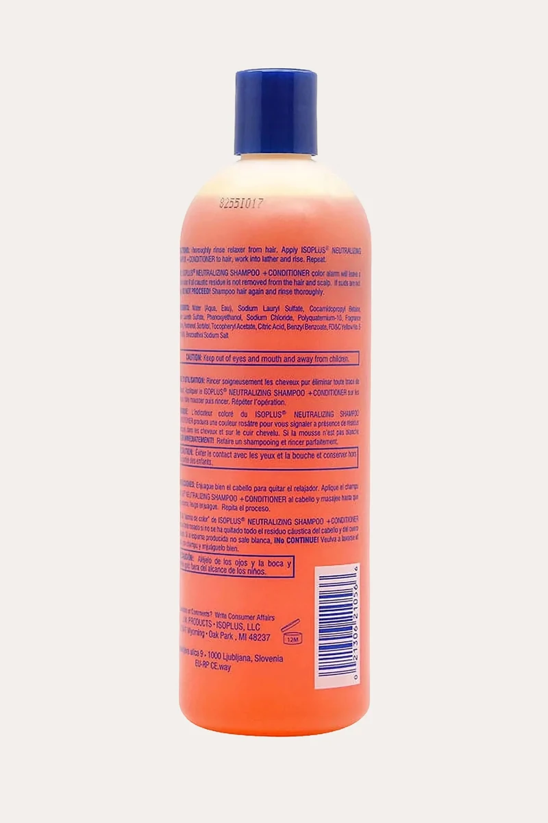 ISOPLUS NEUTRALIZING SHAMPOO & CONDITIONER