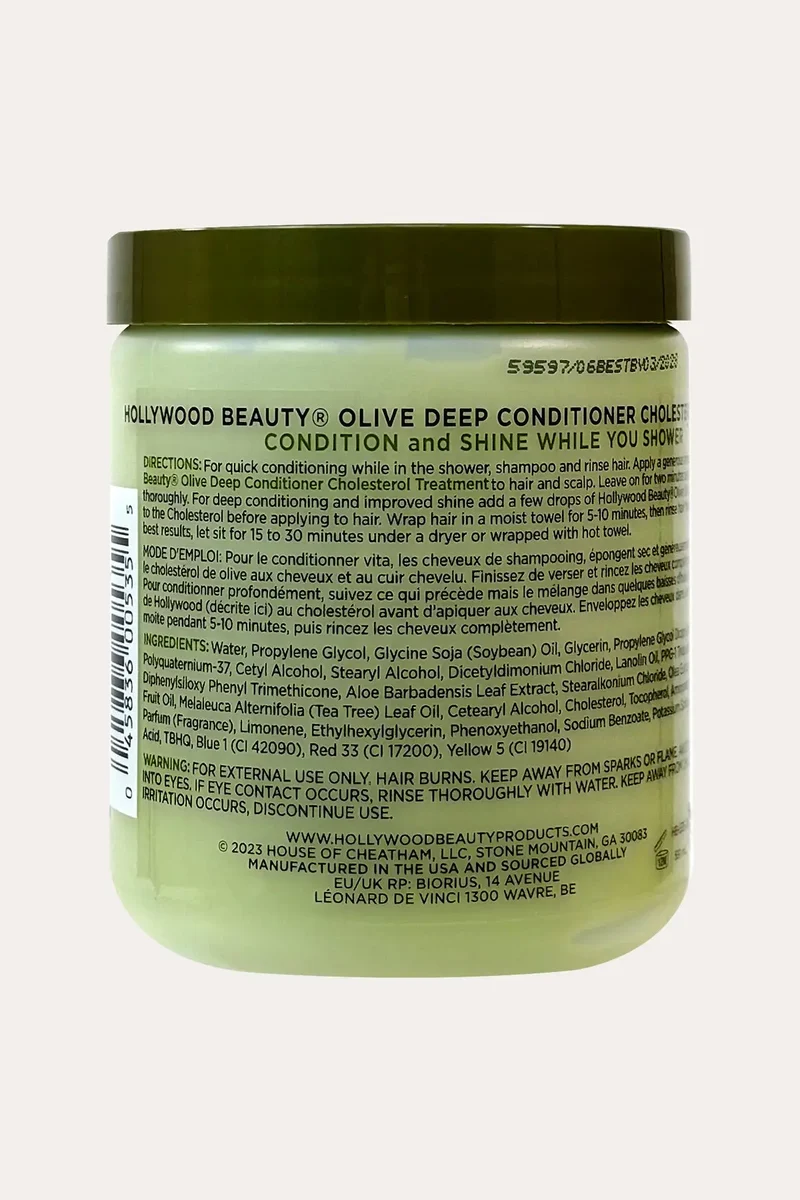 HOLLYWOOD BEAUTY OLIVE OIL CHOLESTEROL TREATMENT 20oz