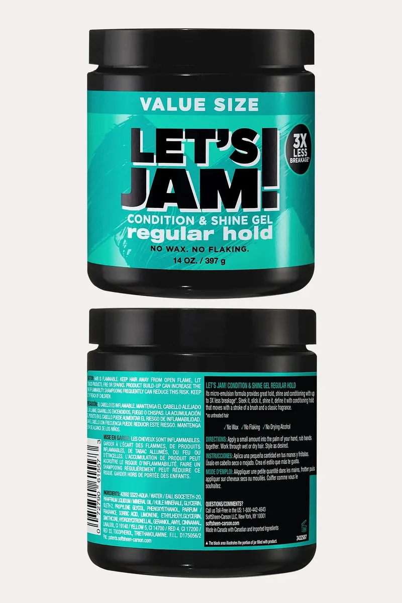 LET'S JAM SHINING AND CONDITIONING GEL - REGULAR HOLD