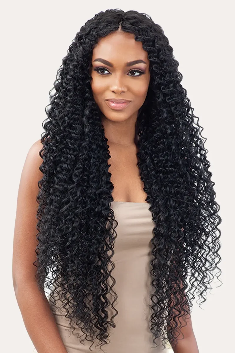 SHAKE N GO ORGANIQUE WEAVE WATER CURL 30"