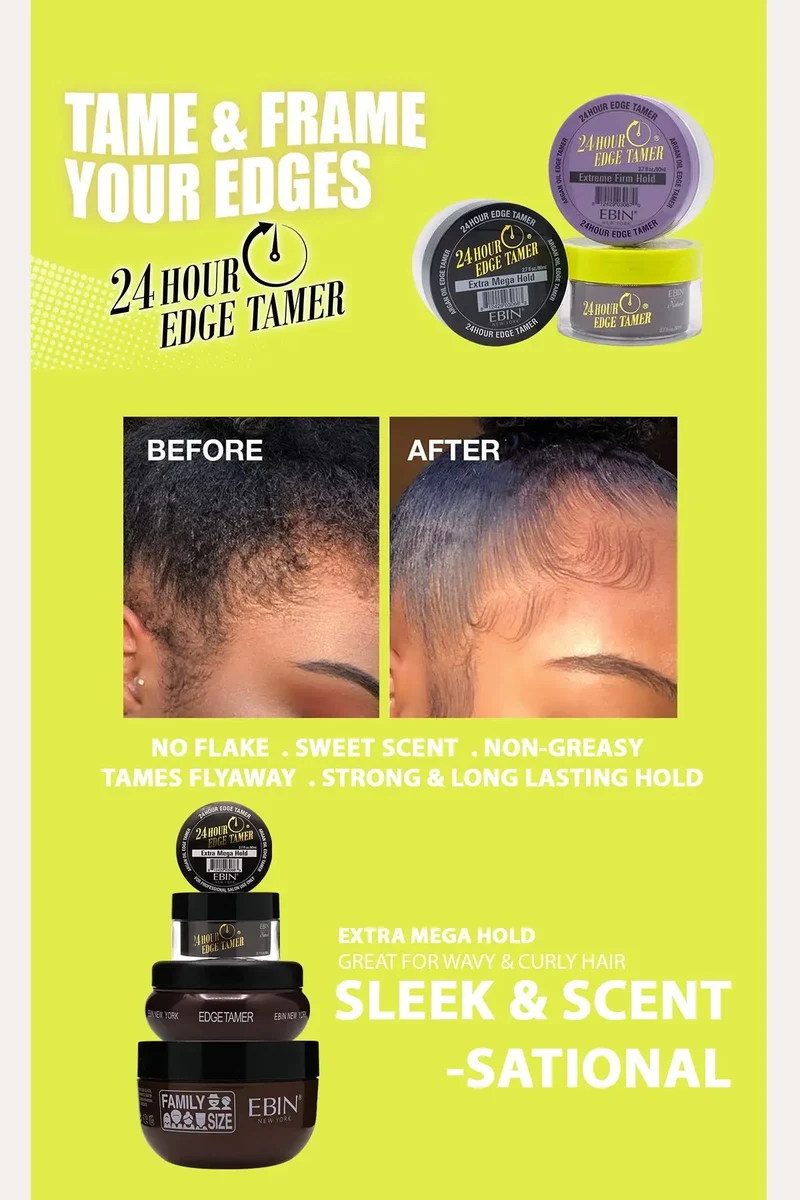 EBIN NEW YORK 24HOUR EDGE TAMER - EXTRA MEGA HOLD
