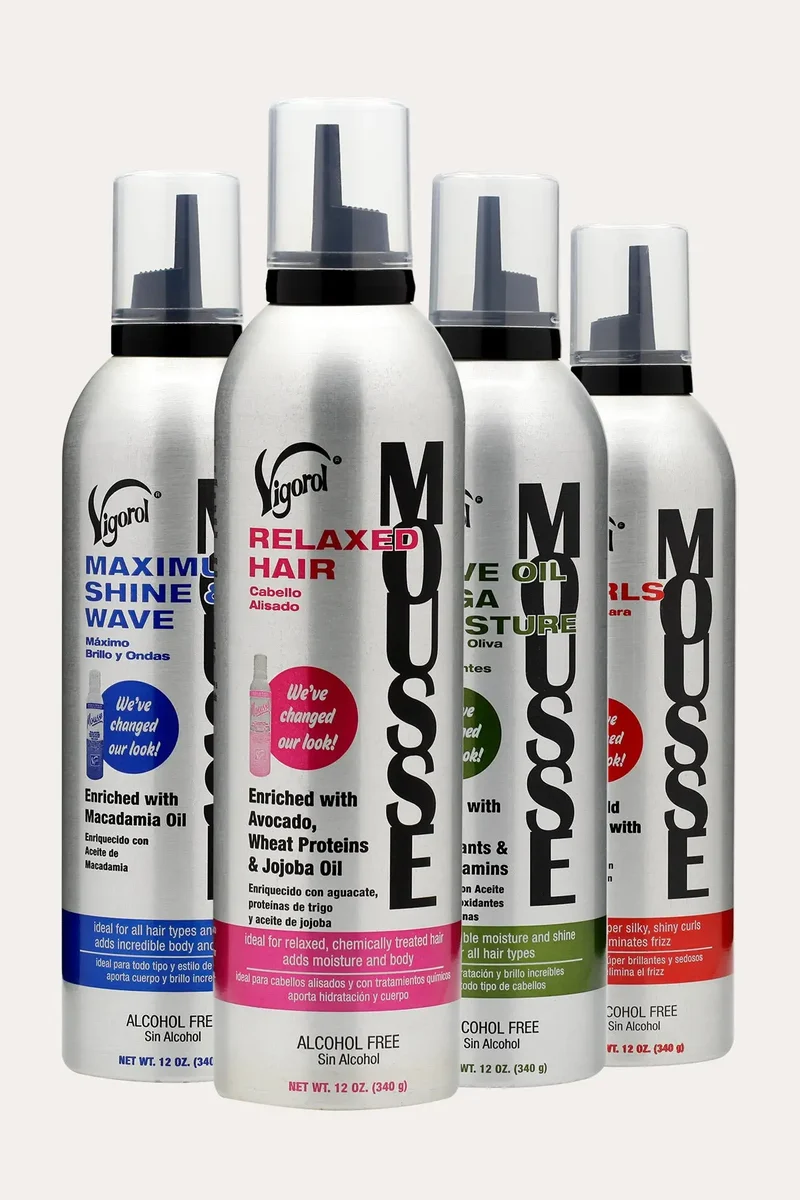 VIGOROL MOUSSE - 4 TYPES