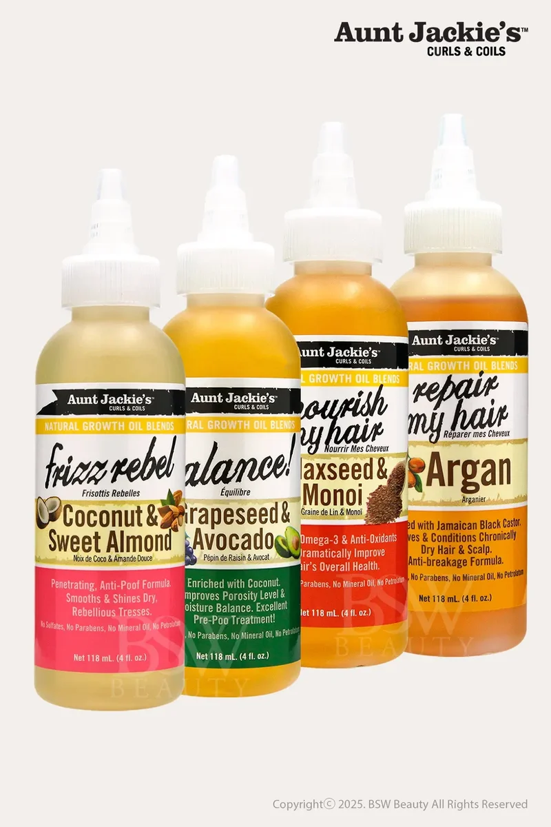 AUNT JACKIES NATURAL GROWTH OIL BLENDS