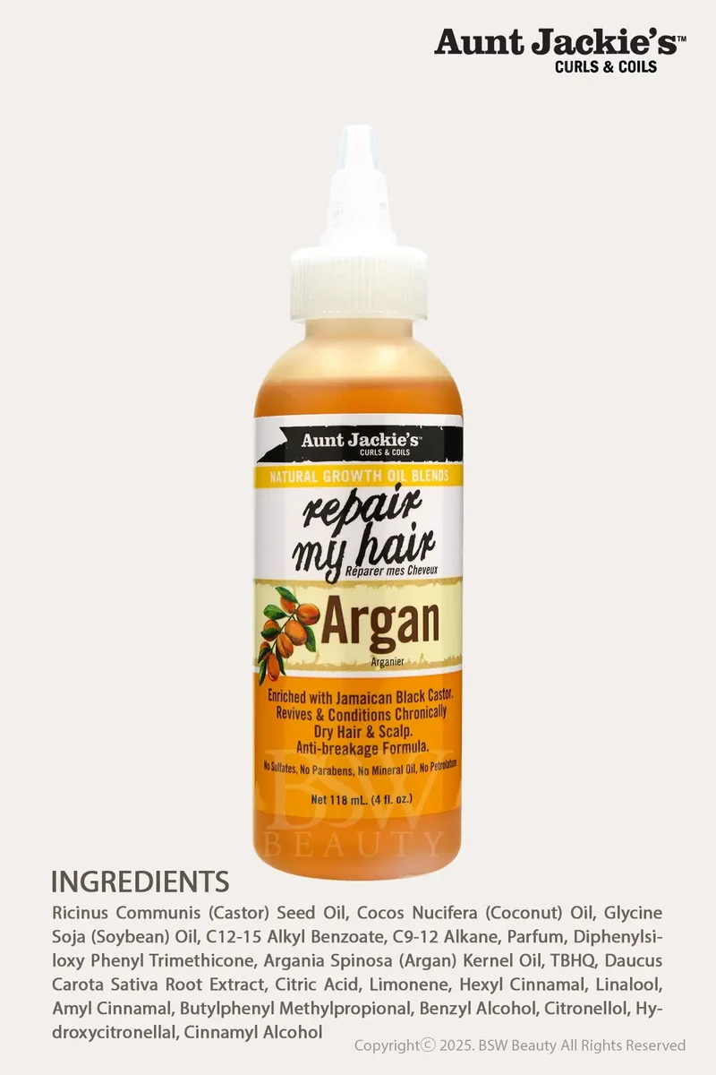 AUNT JACKIES NATURAL GROWTH OIL BLENDS