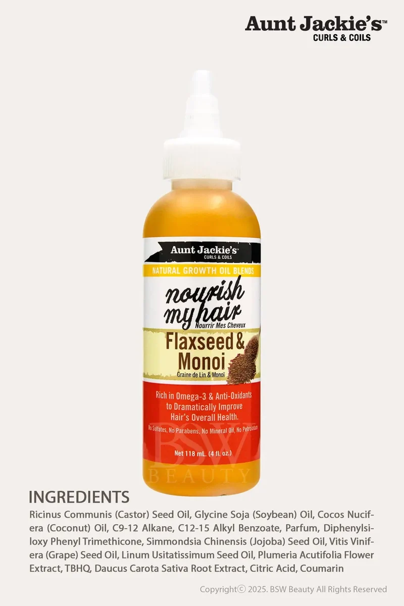 AUNT JACKIES NATURAL GROWTH OIL BLENDS
