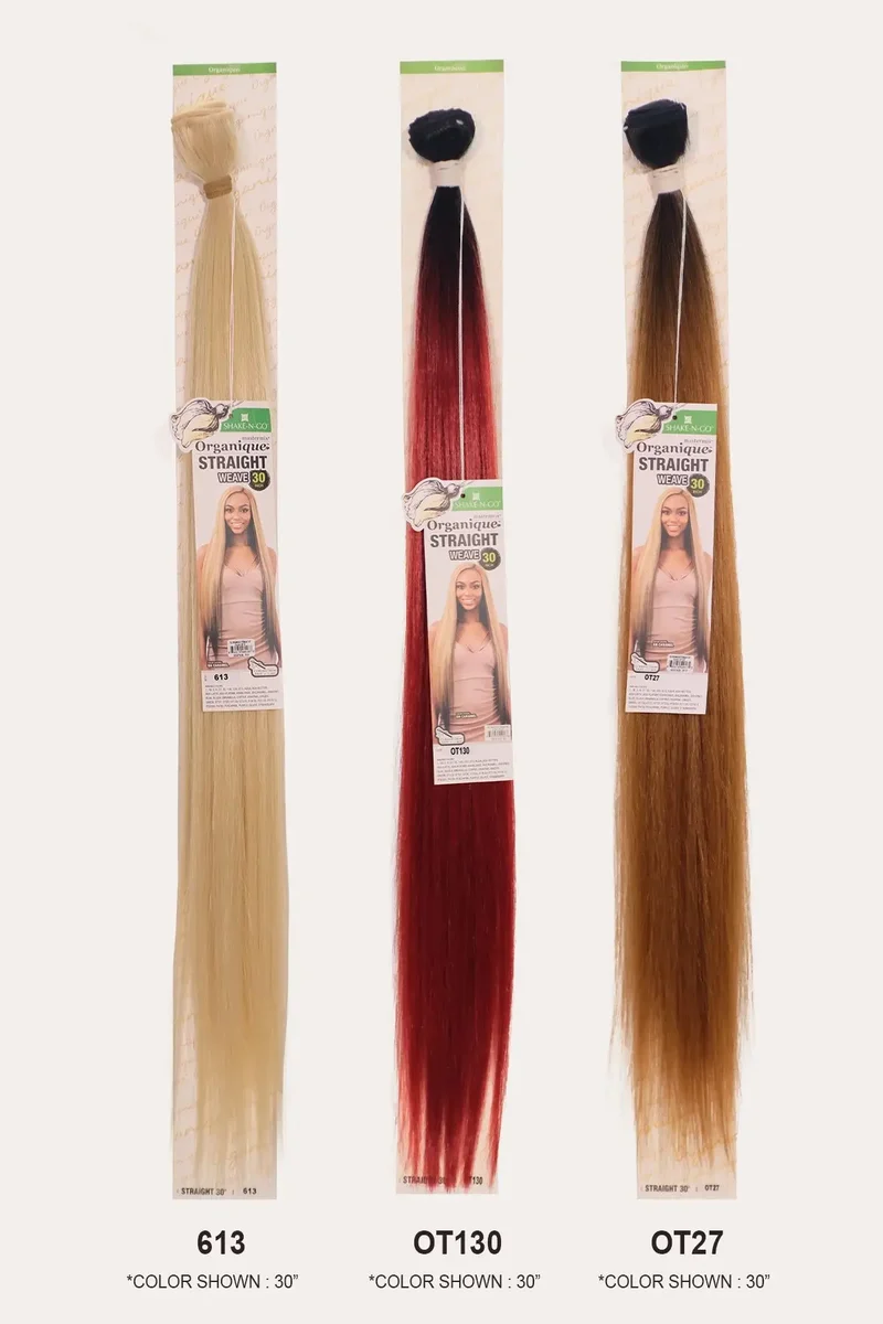 SHAKE N GO ORGANIQUE MASTERMIX WEAVE - STRAIGHT 18"
