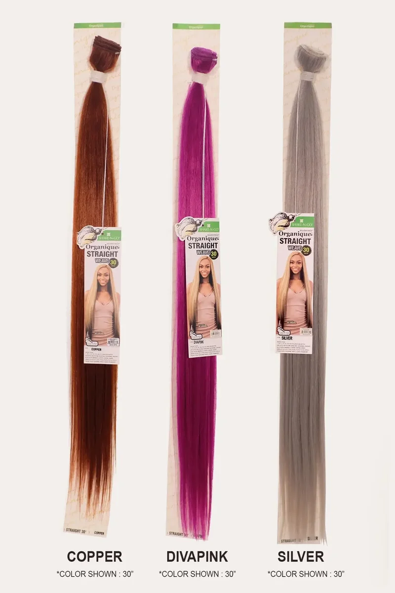 SHAKE N GO ORGANIQUE MASTERMIX WEAVE - STRAIGHT 24"