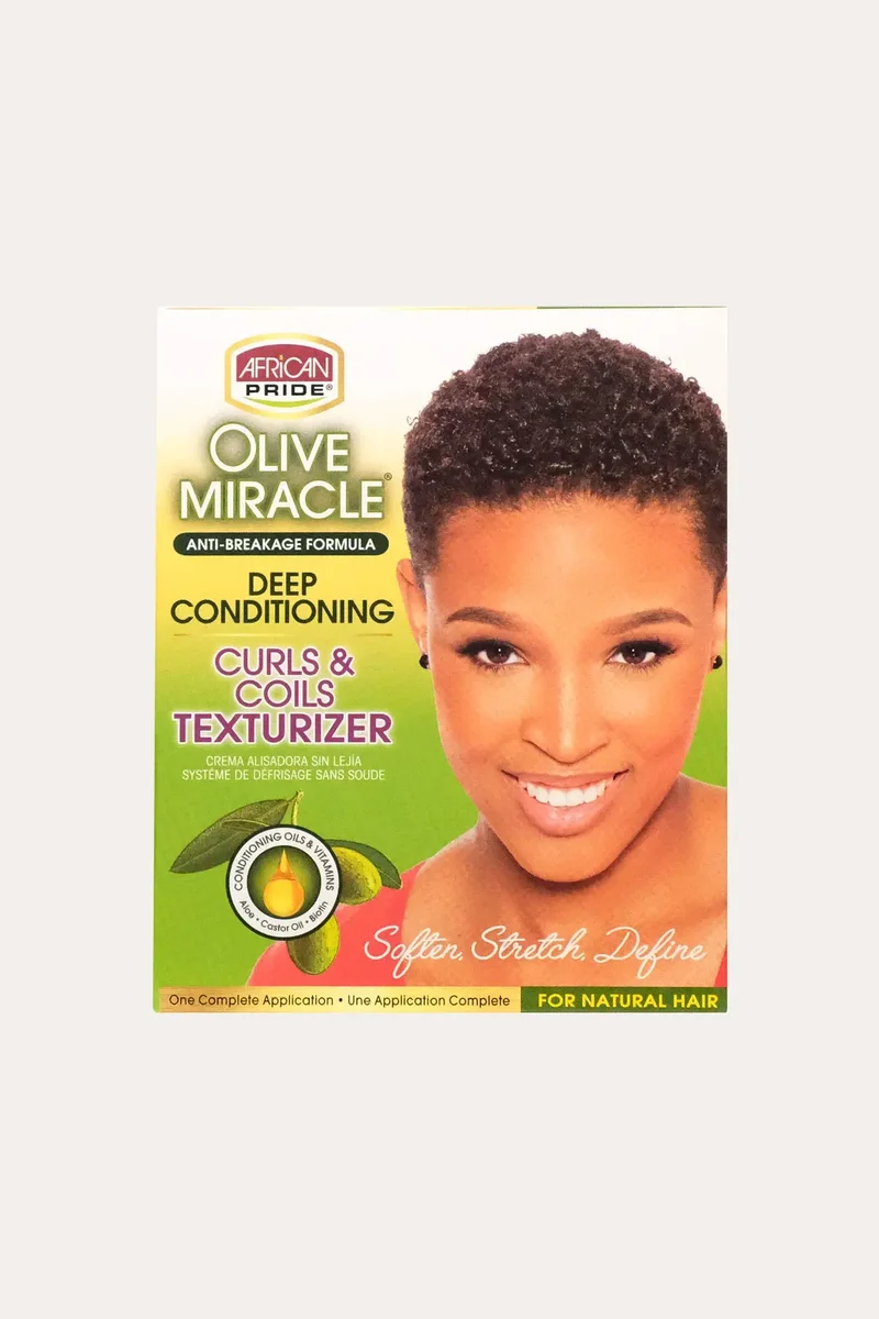 AFRICAN PRIDE OLIVE MIRACLE DEEP CONDITIONING CURLS & COILS TEXTURIZER