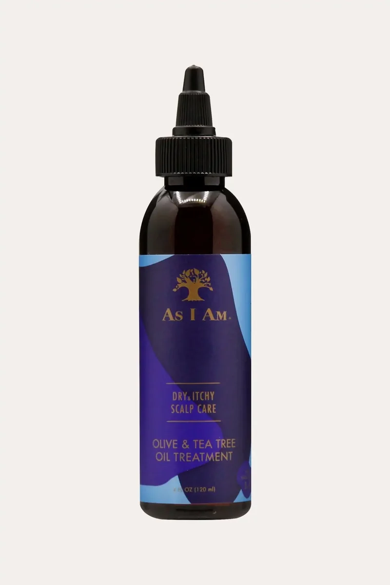 AS I AM DRY & ITCHY SCALP CARE OLIVE & TEA TREE OIL TREATMENT 4oz